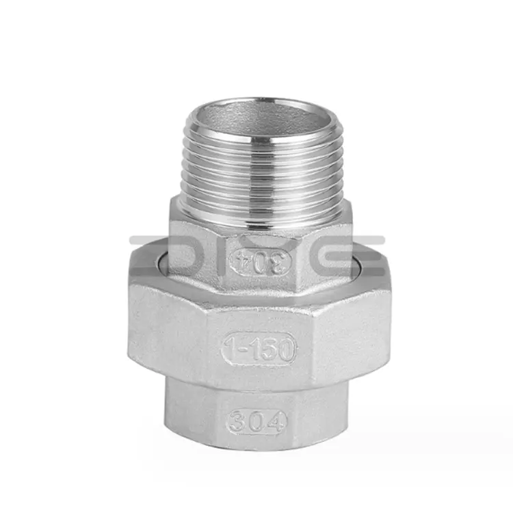 ステンレス鋼製ねじ込みユニオン